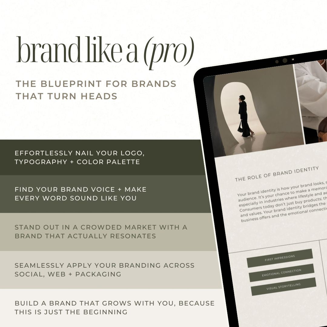 Brand Identity 101: Instant Digital Course