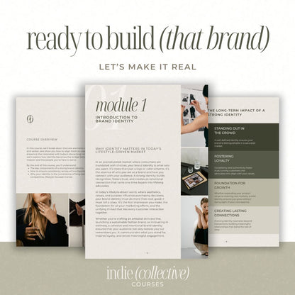Brand Identity 101: Instant Digital Course